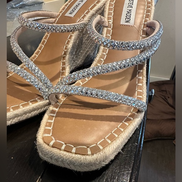 Steve Madden In Charge Espadrille with rhinestones - Picture 7 of 10